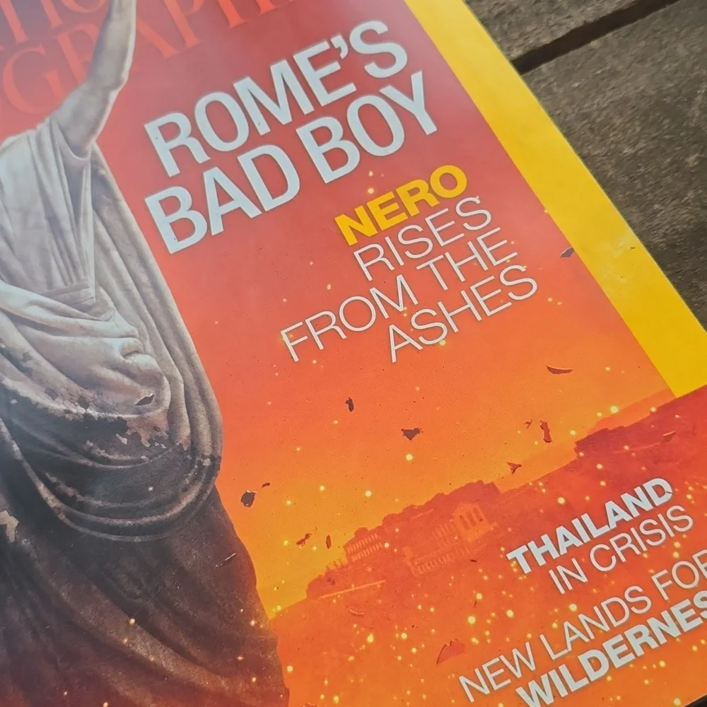 2014 National Geographic Magazine lot of 2 Black Holes Romes Bad Boy Nero JJ art - Picture 4 of 8
